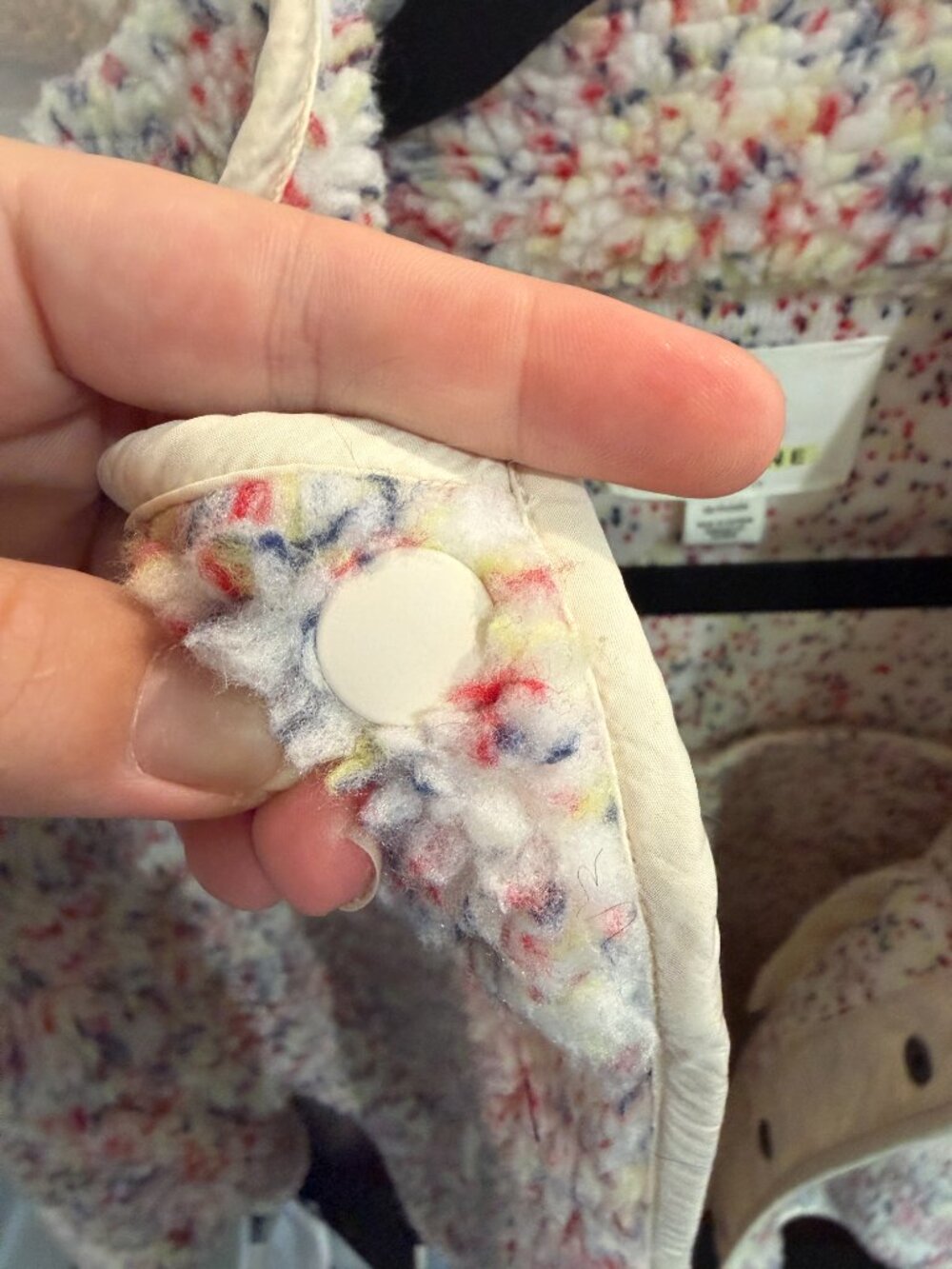OFFLINE BY AERIE Sherpa Speckled Jacket NWOT SIZE XS - Picture 7 of 12